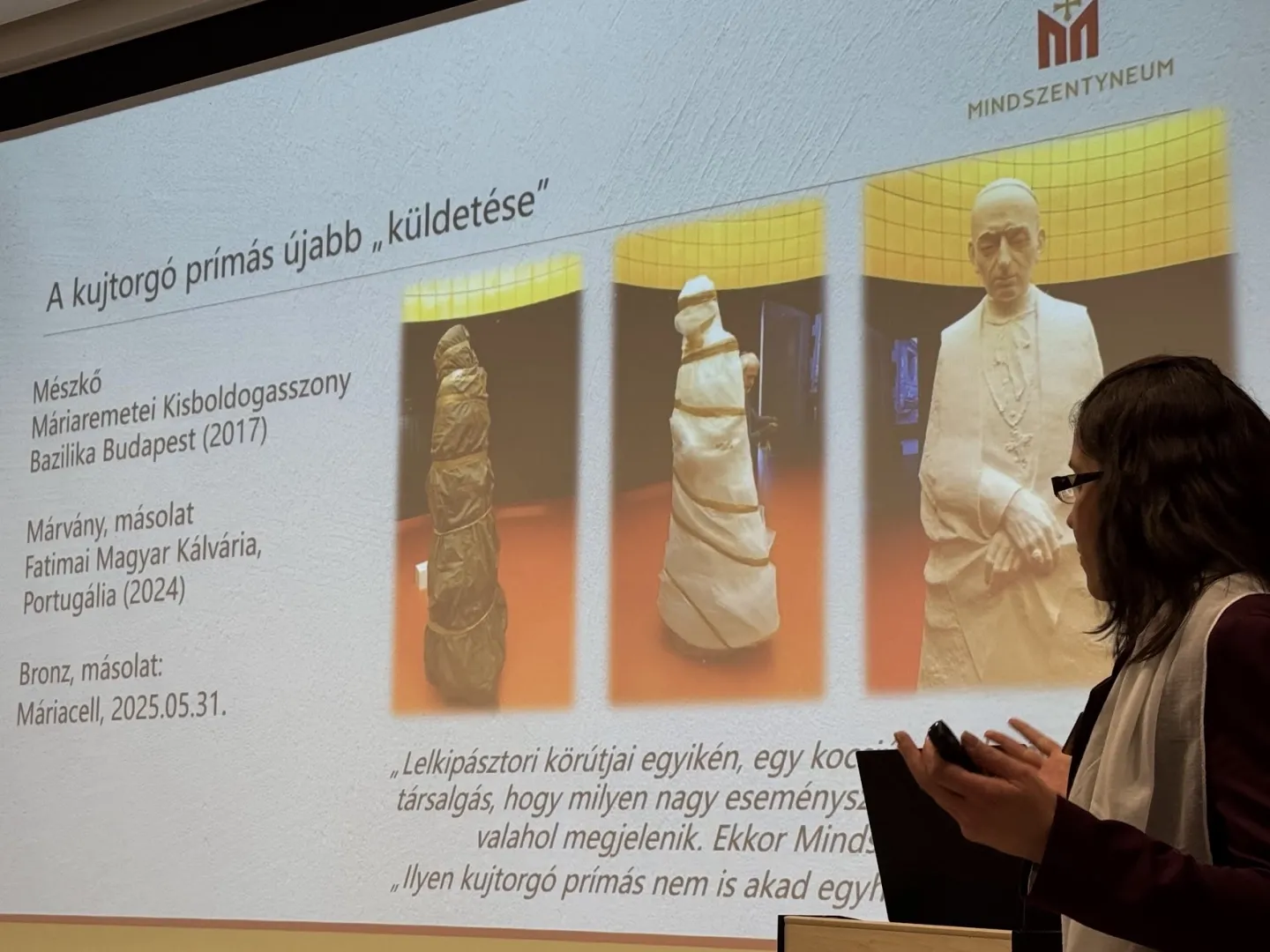 Mindszenty kiállítás 2025 - SZE-KGK